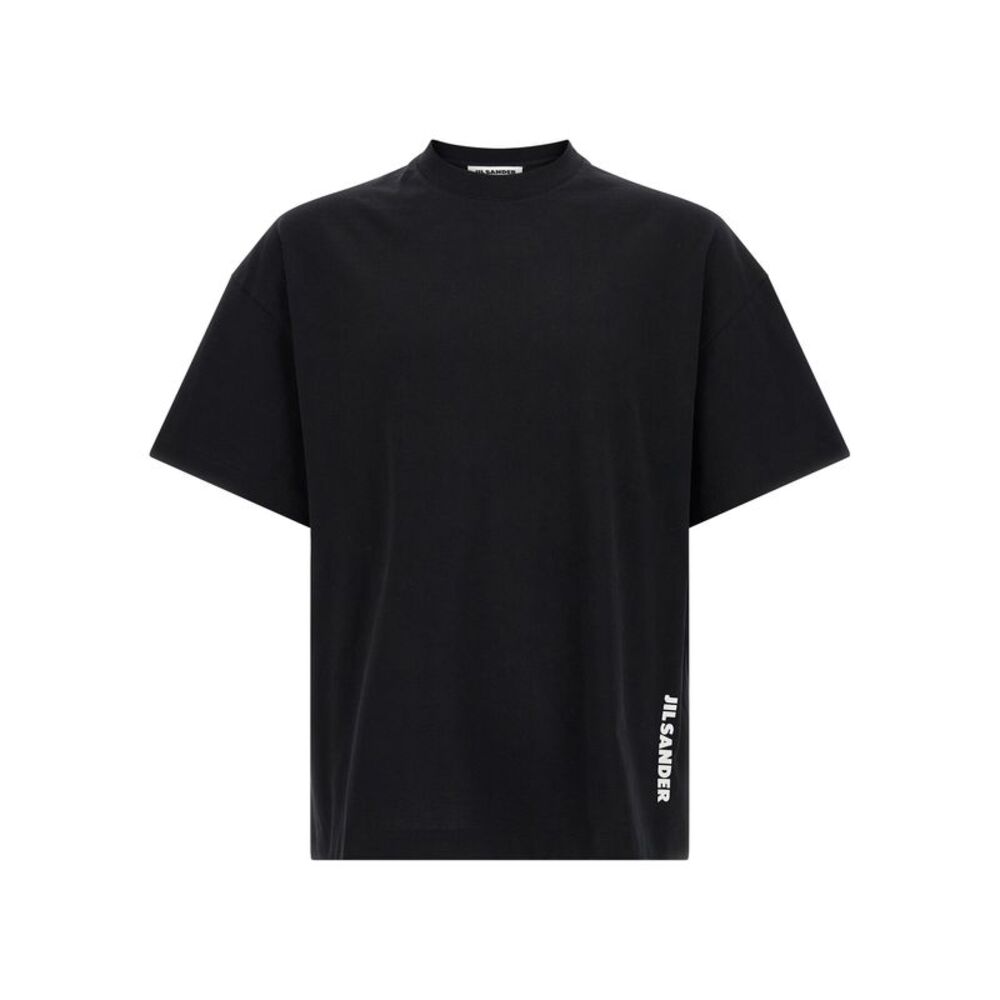 Jil Sander Bicolor Cotton Men's T-Shirt